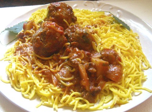 IMG_1606 plato de spaghetti salsa