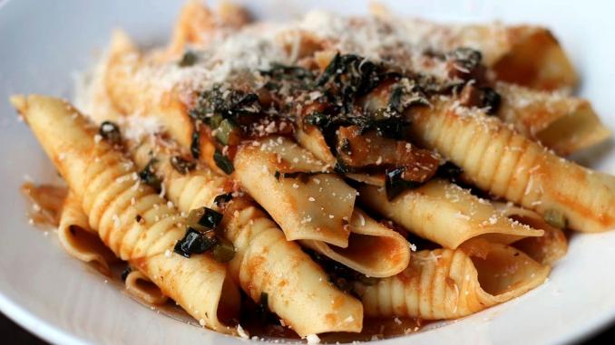garganelli plato de garganelli