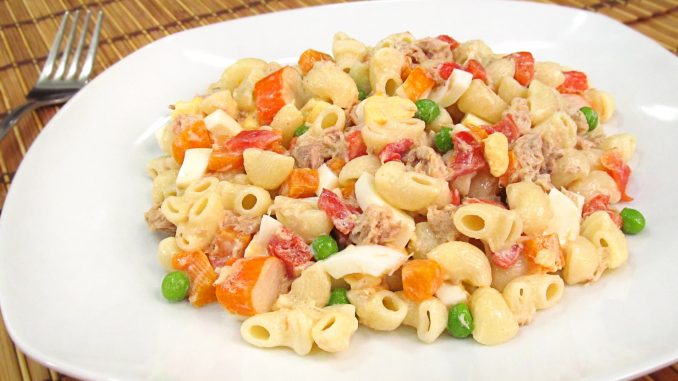 Ensalada de pasta Fria