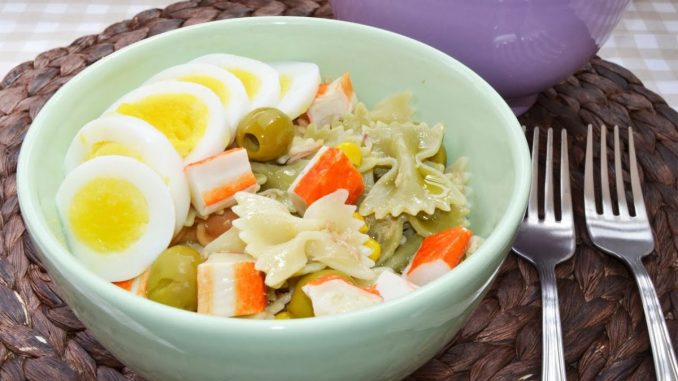 Ensalada de pasta fría