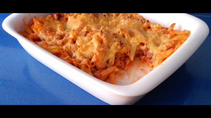 Macarrones gratinados