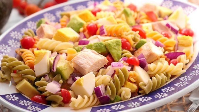 Ensalada de pasta fría