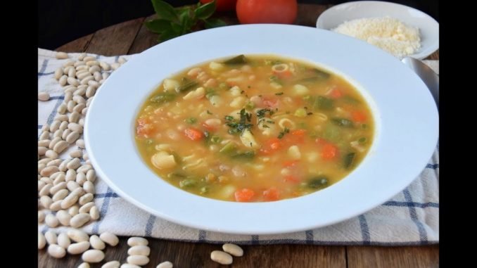 Sopa minestrone